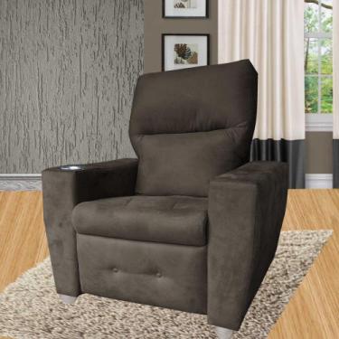 Imagem de Poltrona Do Papai e Mamae Reclinavel Emily - Beatriz  Decor, MARROM