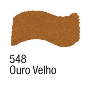 Imagem de Tinta Metal Colors Acrílica Metálica 37ml - Acrilex 548 - Ouro Velho, 