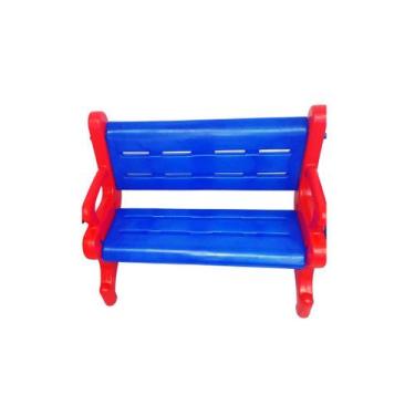 Imagem de Banco Pequeno 2 Lugares Decorativo-Banquinho Infantil de Jardim-Parque