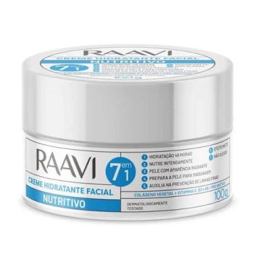 Imagem de Creme Hidratante Facial Nutritivo  7 em 1 100g - Raavi - Raavi Dermoco