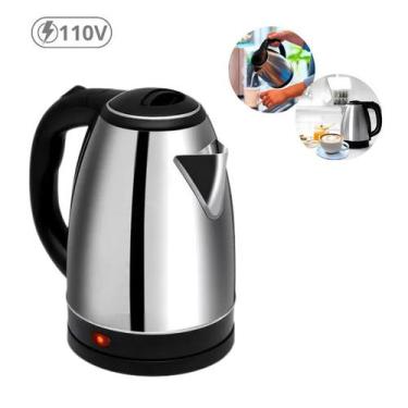 Imagem de Jarra Chaleira Elétrica Inox 2L 127V com Nota Fiscal - Qualidade Compr