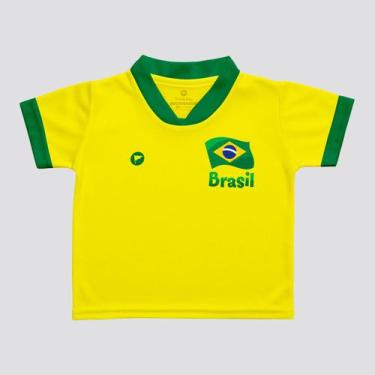Imagem de Camisa Brasil Baby N10 Flag - Torcida Baby, M