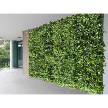 Imagem de 23 Painéis Realistas de Folhas Artificiais Placa Mista Permanente 3D V