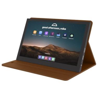 Imagem de JUN-ELECTRON Tela sensível ao toque de 7 polegadas IPS LCD, mini monitor portátil HDMI 1024 x 600 para Raspberry Pi/laptop/PC/console de jogos