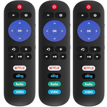 Imagem de ZdalaMit Controle remoto de substituição universal aplicável para TVs Roku - Aplicável para TV Onn/TCL/Hisense/Westinghouse/Sanyo/Sharp/Magnavox/RCA/JVC/Element/Philips/Hitachi Roku TV