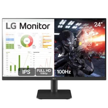 Imagem de Monitor Gamer LG 24 IPS, Full HD, 100Hz, HDMI  24MS500B, 24