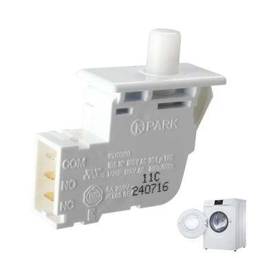Imagem de DC64-00828B para interruptor de porta secadora Samsung, para Samsung para Kenmore, peça de reposição DC64-00828A 2071595 AP4578931 PS4210965 EAP4210965