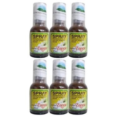 Imagem de Kit 6 Aromatizante Bucal Própolis e Hortelã 30Ml - Essenza