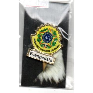 Imagem de Broches com ofícios para ornamentar a roupa do cristão - SC, Evangelis