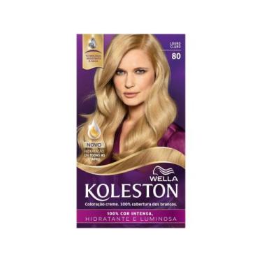 Imagem de Tinta de Cabelo Koleston 80 - Louro Claro, Louro Claro