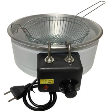 Imagem de Fritadeira Elétrica 5 Litros, Tacho com Cesto Removível, Termostato Ajustável (110)