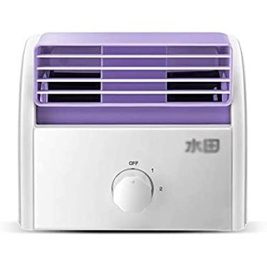 Imagem de Miniventilador Elétrico, Ventiladores De Pedestal Sem Folhas Para Mesa, Ventilador De Refrigeração Pequeno Autônomo, Para Casa, Dormitório Estudantil, Eficiência Energética, Velocidade Da Turbina,