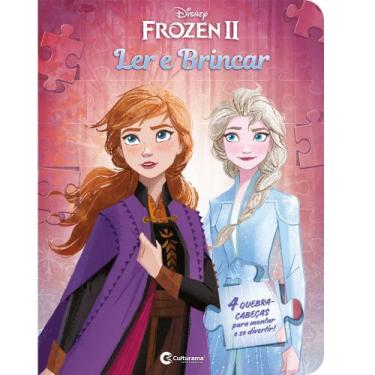 Imagem de Livro - Ler e brincar Frozen 2