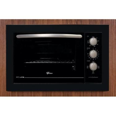 Imagem de Forno Elétrico De Embutir 48 Litros Fit Line Fischer Black 110V