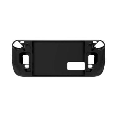 Imagem de Capa de Silicone para Steam Deck OLED - Proteção Completa, Preto