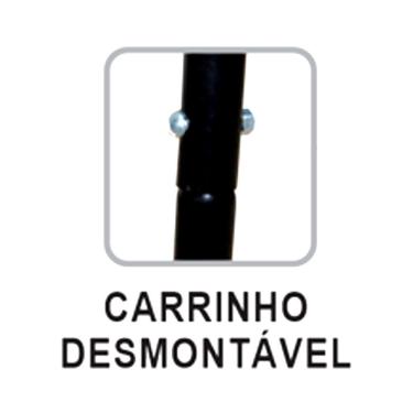 Imagem de Churrasqueira Master Grill Aço Carbono E Grelha 90x46x30cm