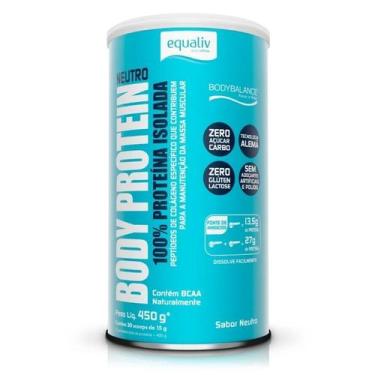 Imagem de Body Protein (600g) - Sabor: Neutro (450g) - Equaliv