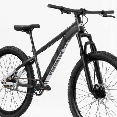 Imagem de Bicicleta Aro 26 Gts X Freeride Freio A Disco Coroa Unica, Branco, 13