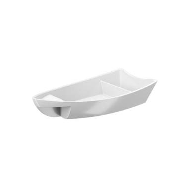 Imagem de Barco Para Sushi Coza Uno 13,9 x 13,9 x 6,3 cm Branco
