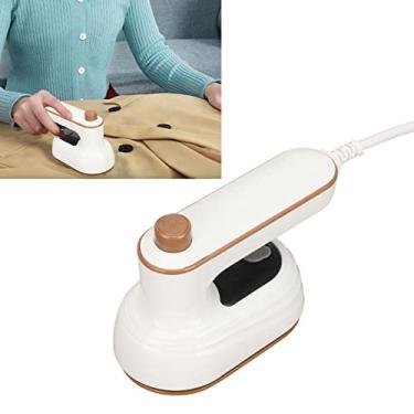 Imagem de FOLOSAFENAR Ferro A Vapor Para Viagem, Mini De Passar Roupas, Alça Dobrável, Termostato, Branco, 110-220 V, Pequena Máquina Toalhas Casa (#3)