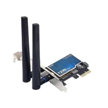 Imagem de Homesen WiFi Booster 1200Mbps Dual Band 2.4GHz 5GHz WiFi Amplificador de Sinal de Internet Repetidor Sem Fio com Quatro Antenas Plug EUA