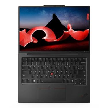 Imagem de Lenovo Laptop de carbono ThinkPad X1 Gen 12 Processador Intel Ultra 7 165U vPro, 32 GB 6400 MHz RAM, SSD Gen4 de 1 TB, tela sensível ao toque WUXGA de 14 polegadas, banda larga móvel WWAN 5G e 4G, Win