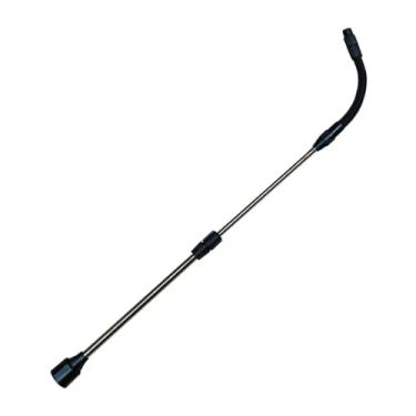 Imagem de Baoblaze Bico de pulverização longo ajustável de 62 cm, universal, adequado para pulverizador de bomba portátil, giratório de 360° para lavagem de janelas, Preto