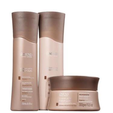 Imagem de Amend Complete Repair Shampoo Condicionador 250ml e Mascara 300g