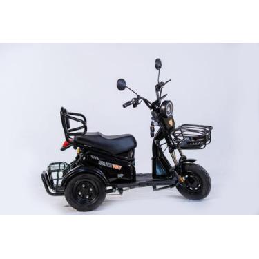 Imagem de Triciclo Elétrico Family 500w Adulto Sem CNH Recarregável - Smartway, 