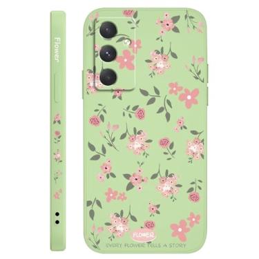 Imagem de Capa de celular com aroma floral para Samsung Galaxy A55 A35 A25 A56 A36 A26 A16 A15 A06 A05 A05S A54 A34 A24 A14 A04 A04S A04E 4G 5G, verde claro, para A25 5G