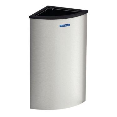 Imagem de Lixeira Tramontina Abruzzo Inox Acabamento Acetinado 110 L Tramontina