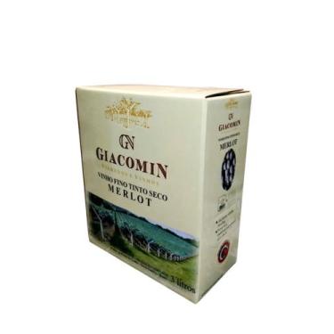 Imagem de Vinho Merlot Giacomin - Bag 3L - Vinícola Giacomin