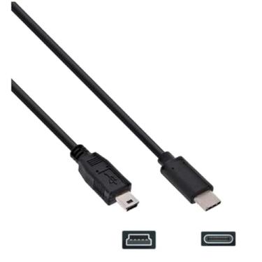 Imagem de ienza Cabo de interface de transferência de dados USB-C tipo C para Canon EOS Rebel DSLR, câmeras Powershot e filmadoras Vixia, também para Nikon Digital SLR DSLR D610 D90 (veja a lista de modelos