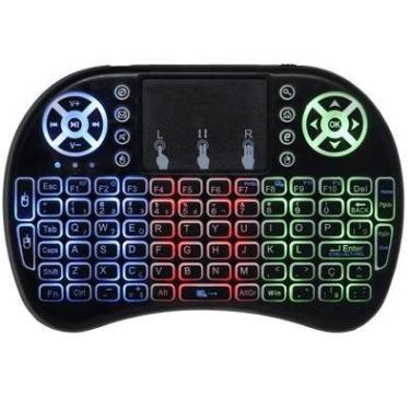 Imagem de Mini Teclado Sem Fio Touchpad Keyboard Air Mouse Universal Ukb-500 P/ Android Tv, Pc, Notebook, Tv