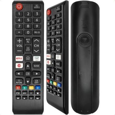 Imagem de Controle Remoto Compatível Com Smart Tv Samsung Teclas Netflix GloboPl