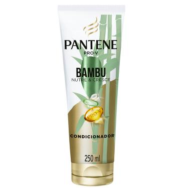 Imagem de Condicionador Nutrição e Crescimento 250ml Pantene Bambu Antiqueda Sem Sulfato
