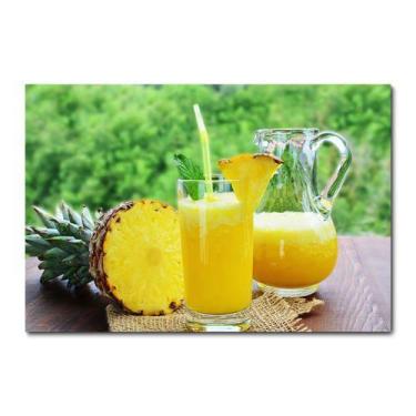 Imagem de Placa Decorativa - Abacaxi - 1214plmk - Allodi