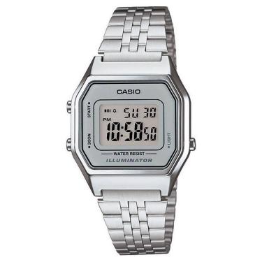 Imagem de Relógio Casio Vintage La680Wa-7Df Prata 2,9cm Unissex