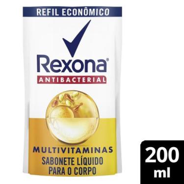 Imagem de Sabonete Líquido Rexona Antibacterial Multivitaminas Refil 200ml