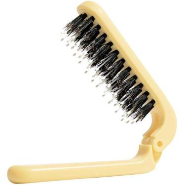 Imagem de Escova de cabelo Uffy MiniPop Travel Mini Folding Boar Bristles