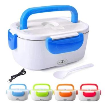 Imagem de Marmita Elétrica Pote Portátil Levar Comida Esquentar Tomada - MARMITA