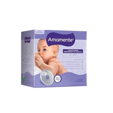 Imagem de AMAMENTE Concha Para Preparação Do Mamilo Base Rígida (Pré-Parto) Amamente