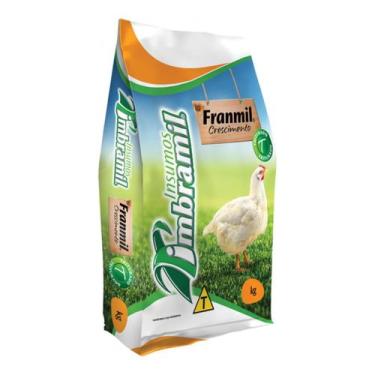 Imagem de Ração crescimento triturado p/ aves galinhas 5kg franmil