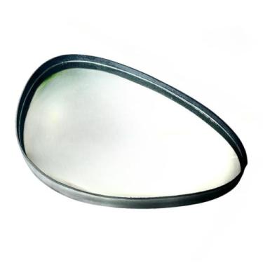 Imagem de Bandeja Decorativa Espelhada e Orgânica Para Organização de Casa Centro de Mesa Banheiro e Festas(N5 PRETO)