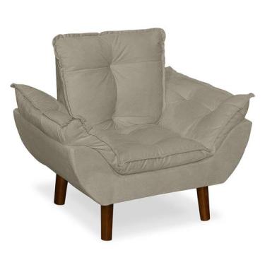 Imagem de Mini Poltrona Decorativa Infantil Suede - LM Decor - Sonho das Poltron