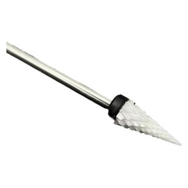 Imagem de 1 peça de brocas de cerâmica para unhas, cortador rotativo, aparelho de limpeza para manicure, acessórios de máquina de trituração de unhas, ferramentas de gel de unhas