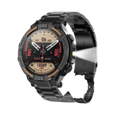 Imagem de Relógio Inteligente Masculino À Prova D'Água Para Atividades Ao Ar Liv
