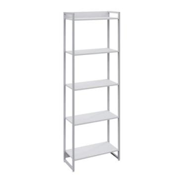 Imagem de Estante Dynamica 60X30X187cm C/05 Prateleiras Estrutura Branca - Metal