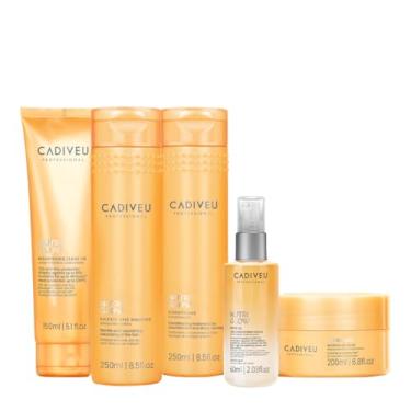 Imagem de Kit Cadiveu Professional Nutri Glow Home Care Leave-in Oil (5 produtos)
