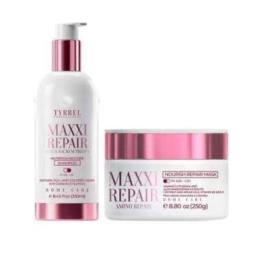 Imagem de Kit Shampoo Máscara Maxxi Repair Nutritiva 2x250ml Tyrrel